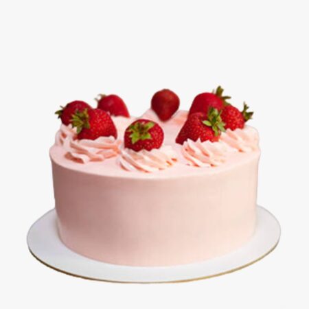Plain Strawberry Cake