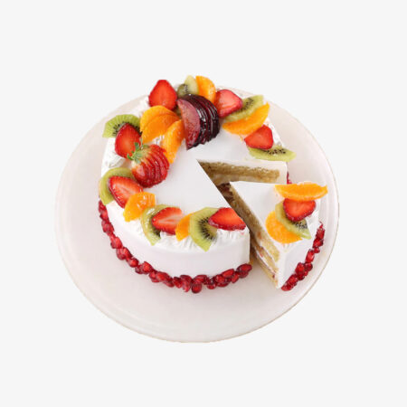 Fruitical Vanillla Cream Cake