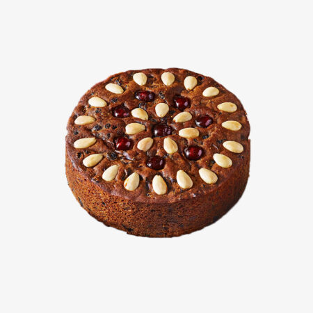 Dry Almond & Cherry Chocolate cake