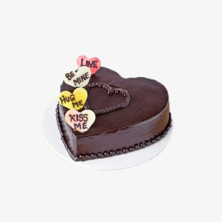 Love You Heart Shape Cake